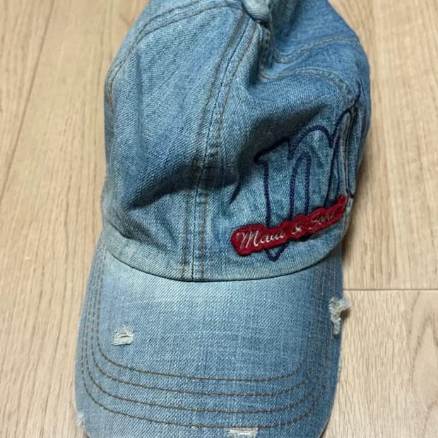 빈티지 데님 볼캡 모자