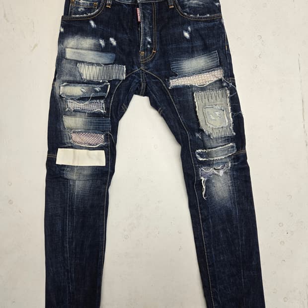 Dsquared2 디스퀘어드2 패치 데님 청바지