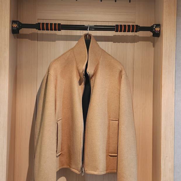 자라맨 카멜 숏자켓 XL