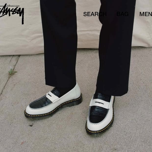 닥터마틴×스투시 펜톤로퍼