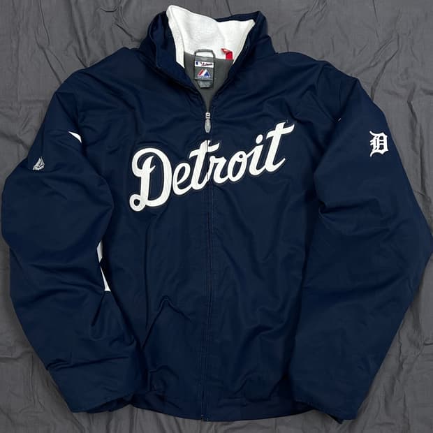 마제스틱 디트로이트 타이거즈 써마베이스 자켓