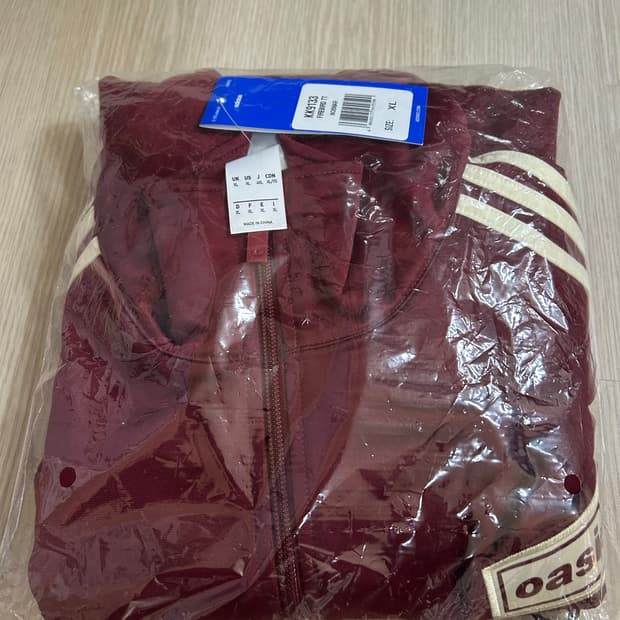 (XL) 아디다스 오아시스 투어 파이어버드 트랙탑 마룬 