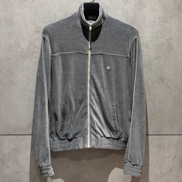 S/셀린느 트리오페 벨벳 트레이닝 집업