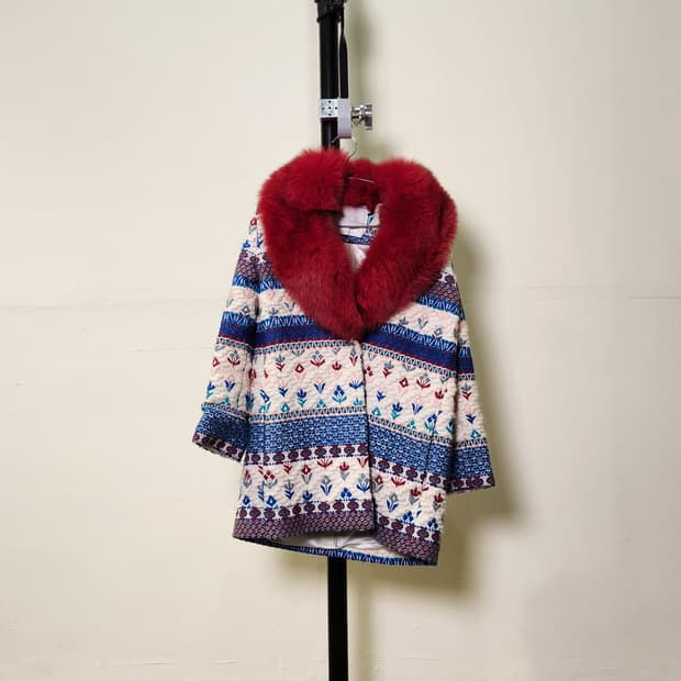 giada benincasa 퍼 코트