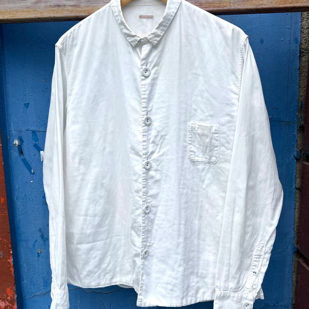 Kapital Linen White Shirt