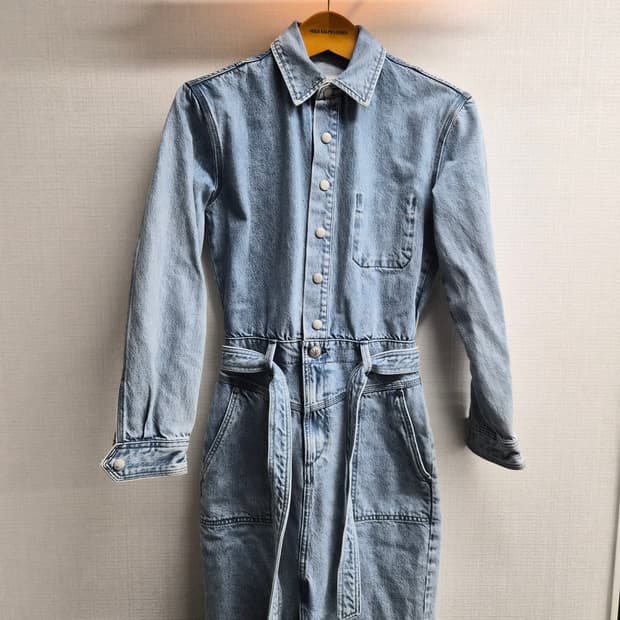 XS) rag & bone 라그앤본 데님 벨트 원피스 팝니다