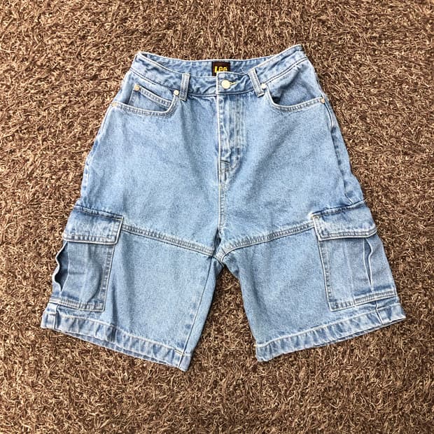 LEE 데님 카고 반바지