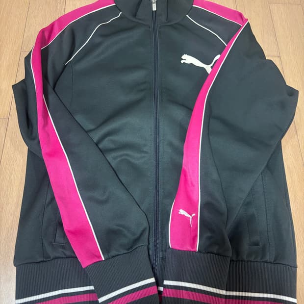 퓨마 져지 집업 