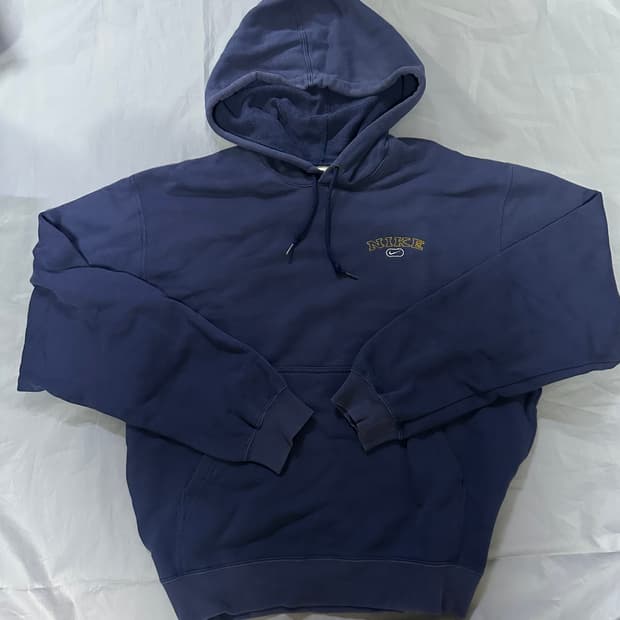 90s 올드스쿨 나이키 빈티지 후드티 네이비