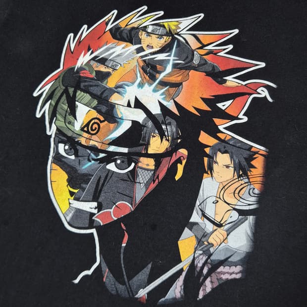 [XL] 나루토 오피셜 티셔츠  -241