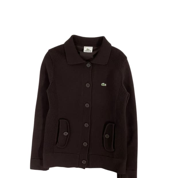 라코스테 브라운 니트 가디건 (90)