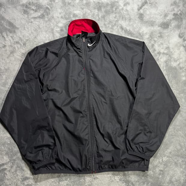 나이키 올드스쿨 카라 로고 바람막이