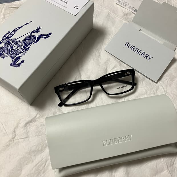 (OS) Burberry 버버리 스퀘어 안경