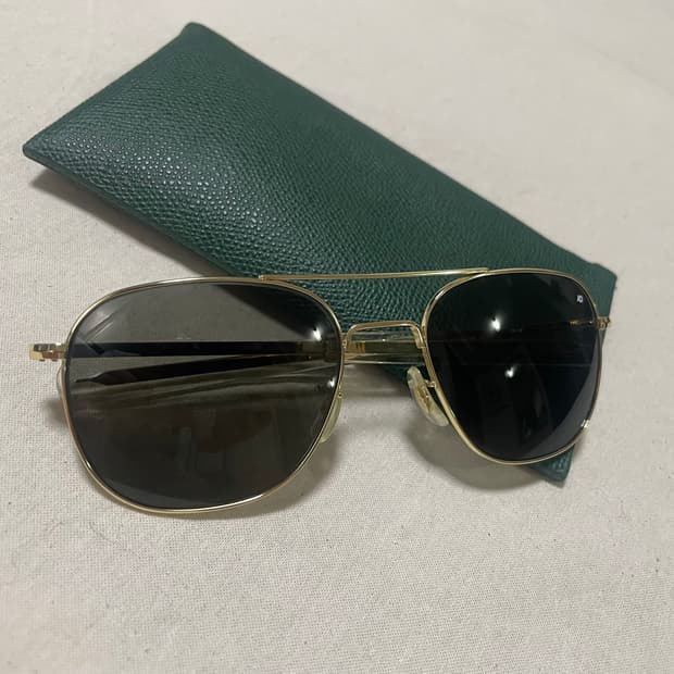American Optical pilot sunglasses