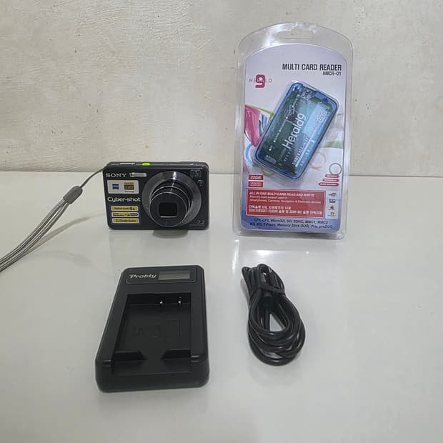 소니 디지털 카메라 사이버샷 DSC-W120 블랙 디카