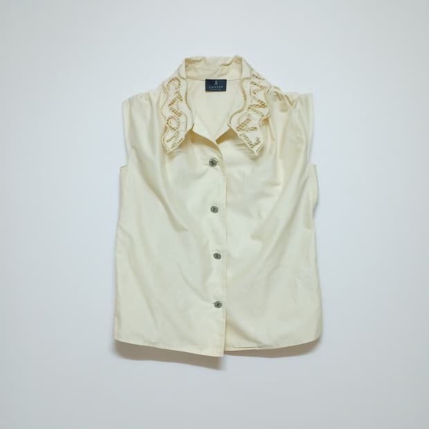랑방컬렉션 LANVIN COLLECTION  실크블렌드 블라우스
