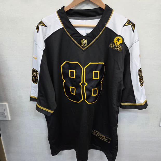 나이키 nfl 댈러스 카우보이 럭비져지 반팔 xxl