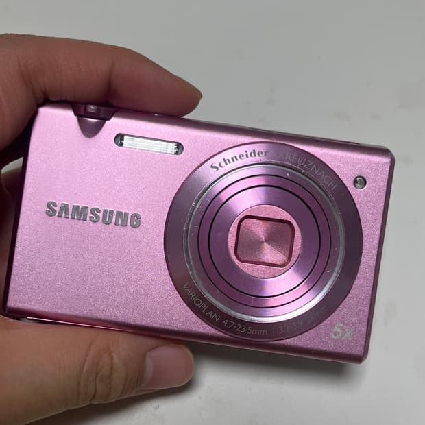 삼성 미러팝 mv800 핑크