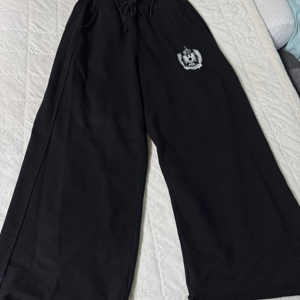 선데이오프클럽 더블웨이스트 새깅팬츠