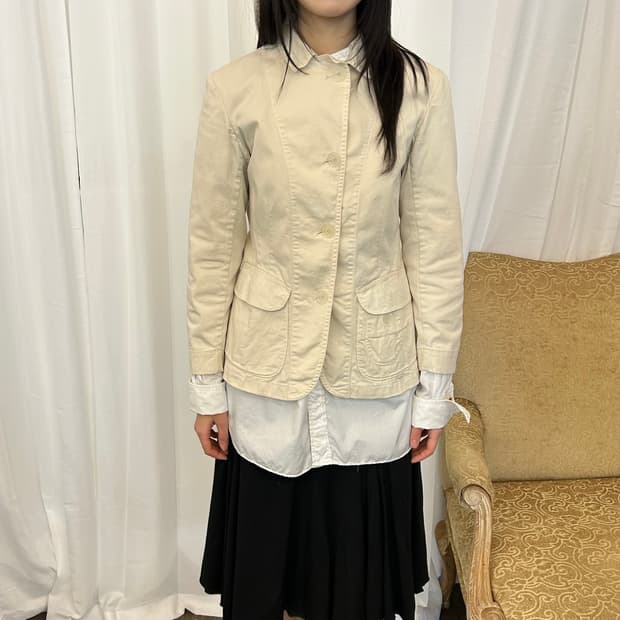 질 샌더 밀리터리 코튼 자켓