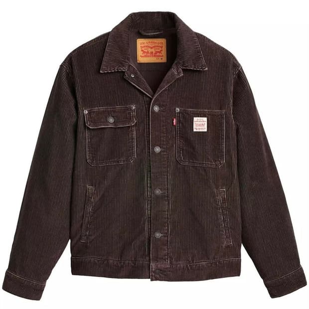 [XL] 리바이스 코듀로이 트러커 자켓 브라운