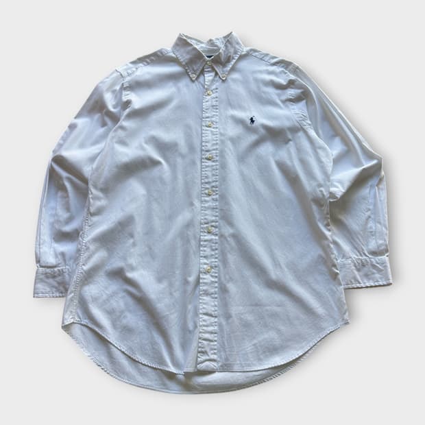 폴로 화이트 셔츠 남방