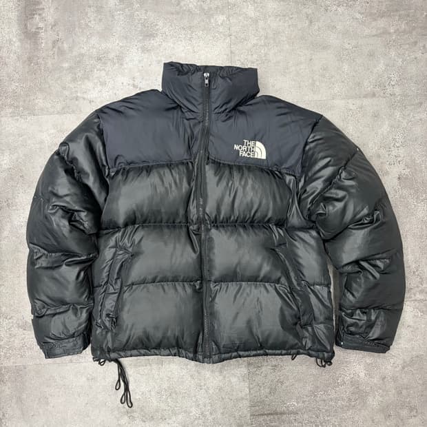 노스페이스 700 해외판 블랙 구형 눕시 구스패딩
