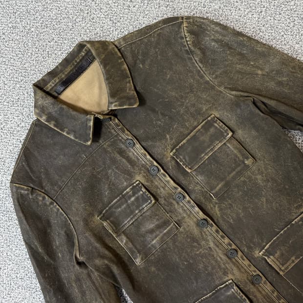 Rag and bone 랙앤본 램스킨 레더 자켓