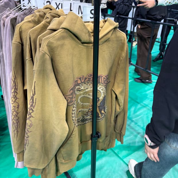 XL) 트래비스 스캇 Travis Scott 내한 공식 후드티