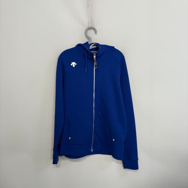 데상트 남성 후드 집업 100