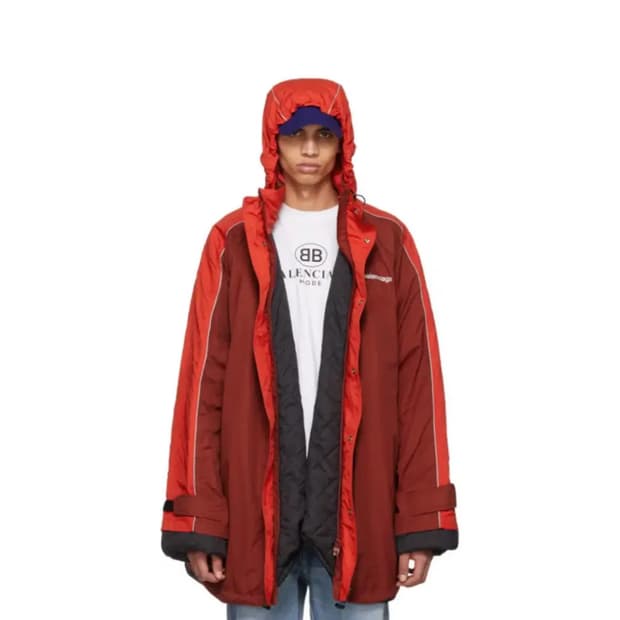 [XS] 발렌시아가 쉘 라이닝 파카