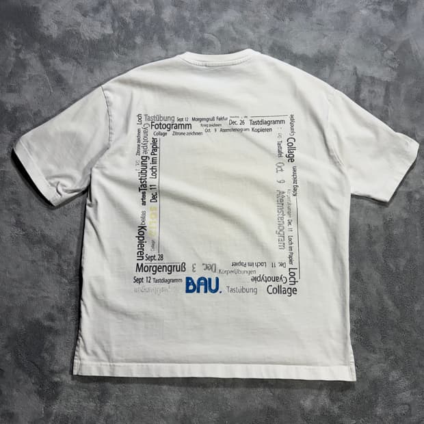 솔리드옴므 백 프린팅 반팔