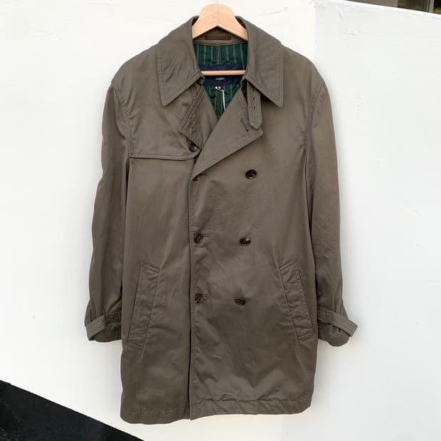 꼼데가르송 옴므 트렌치 코트