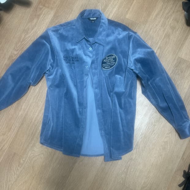 골라 코듀로이 셔츠