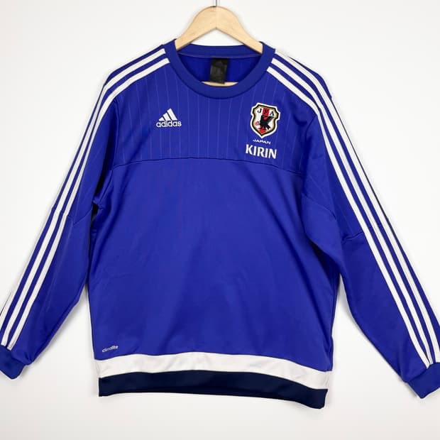 아디다스 일본 축구 국대 트레이닝 유니폼 져지