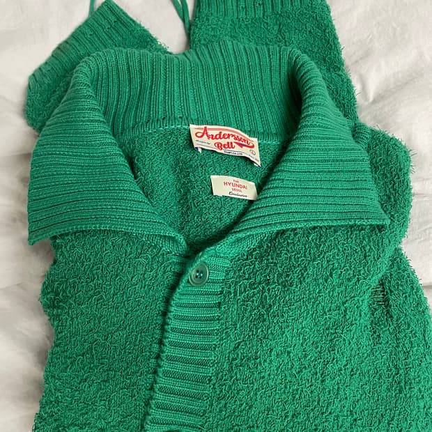 앤더슨벨 더현대 가디건 그린 M