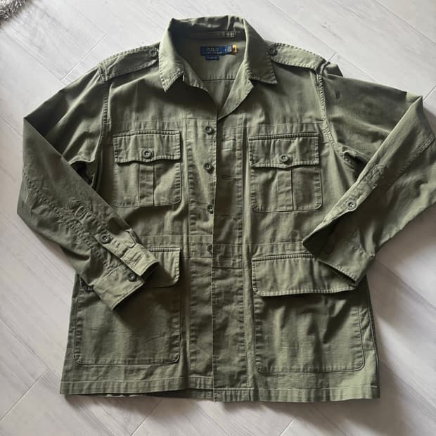 폴로 유틸리티 야상 자켓