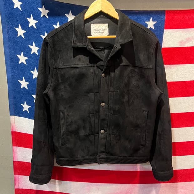 MONOFLOW 스웨이드 자켓