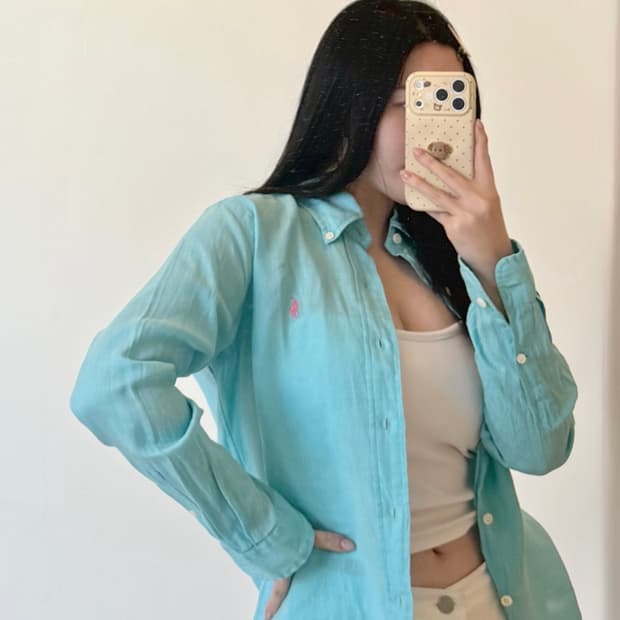 폴로 린넨셔츠 L/S 스블