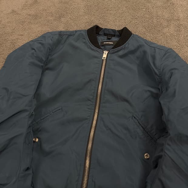 [ 정품/S ] 디젤 MA-1 블루종 항공점퍼