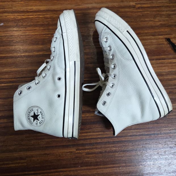 컨버스 척테일러 윈터 안감양털 레더 하이 280