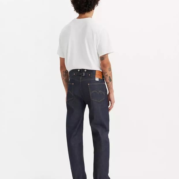 새상품) LVC 리바이스 33501 셀비지 신치백 데님 36/34