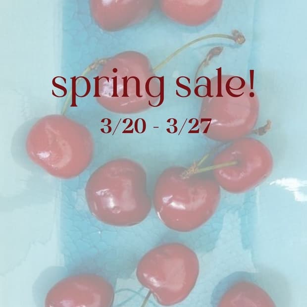 봄 세일 spring sale
