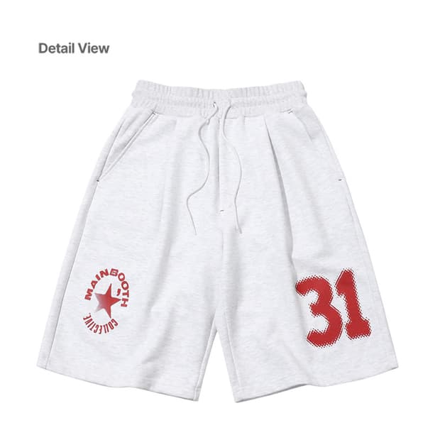 메인부스 Boxer Oversized Sweat Shorts