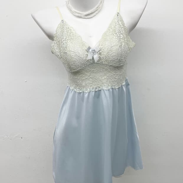 페어리 레이스 리본 슬립