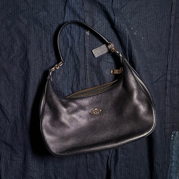 Coach 할리 호보백 페블 레더