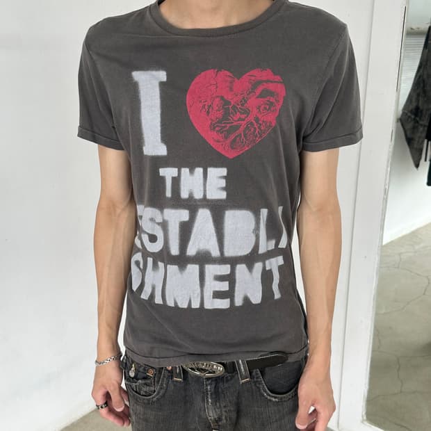 디젤 아이러브 티셔츠