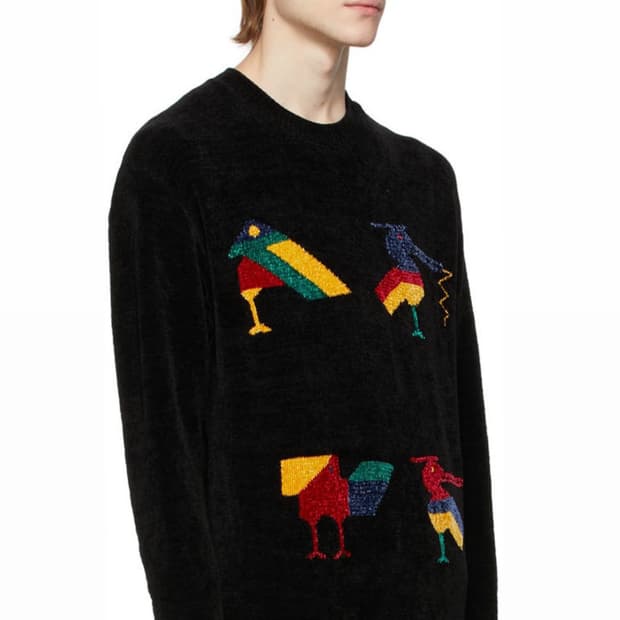 4SDESIGNS bird knitwear made in italy
