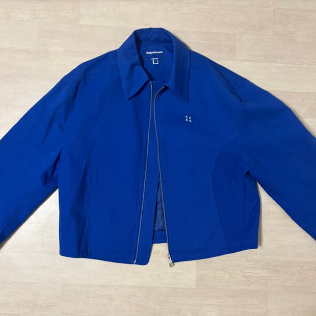 Ader Error 시그니피컨트 자켓 블루 