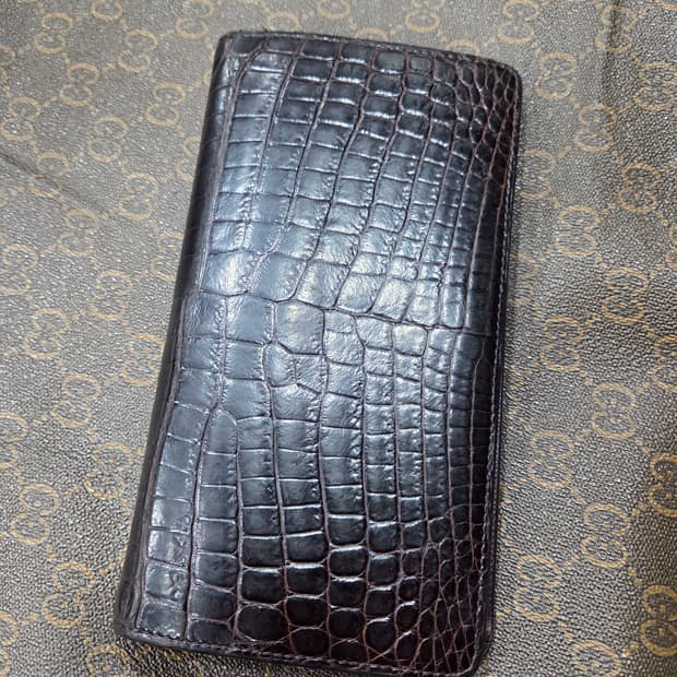 콴펜 악어 장지갑